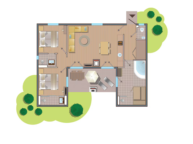 Plattegrond van AG1422