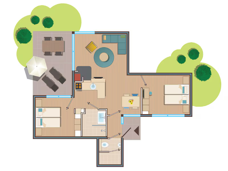 Plattegrond van BS1321