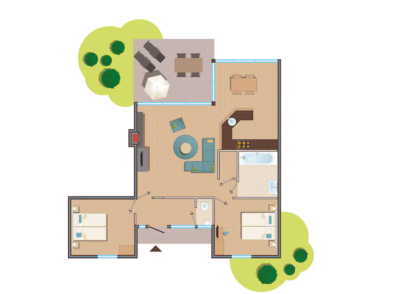 Plattegrond van BS1323