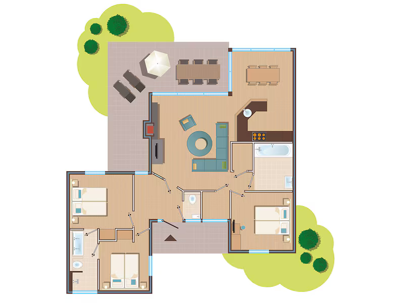 Plattegrond van BS1325