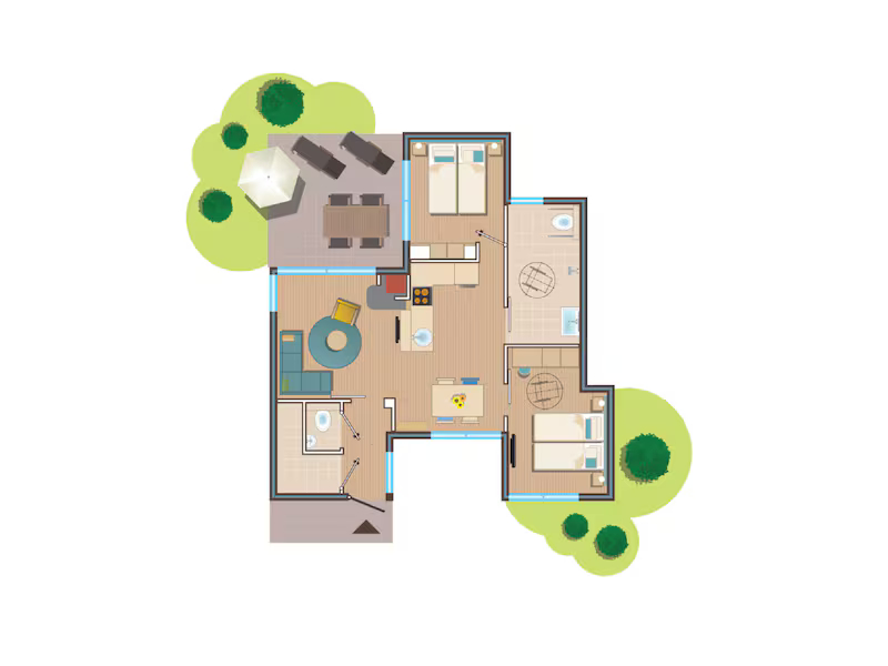 Plattegrond van BS1327