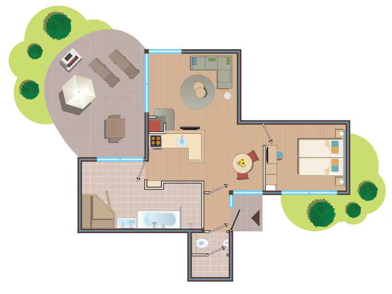 Plattegrond van BS1331