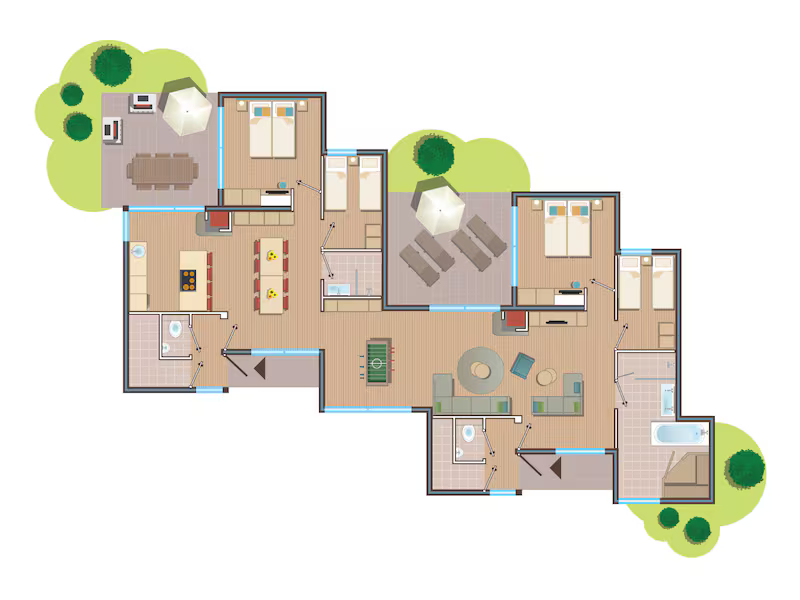 Plattegrond van BS1335