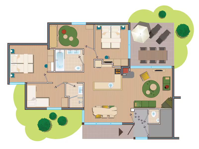 Plattegrond van BS1341