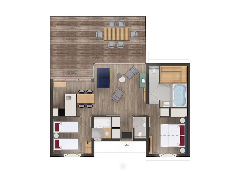 Plattegrond van CH868