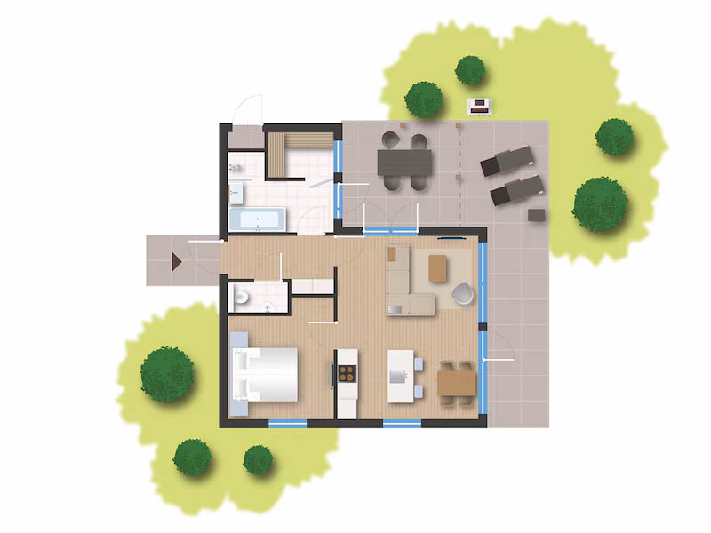 Plattegrond van NO2831