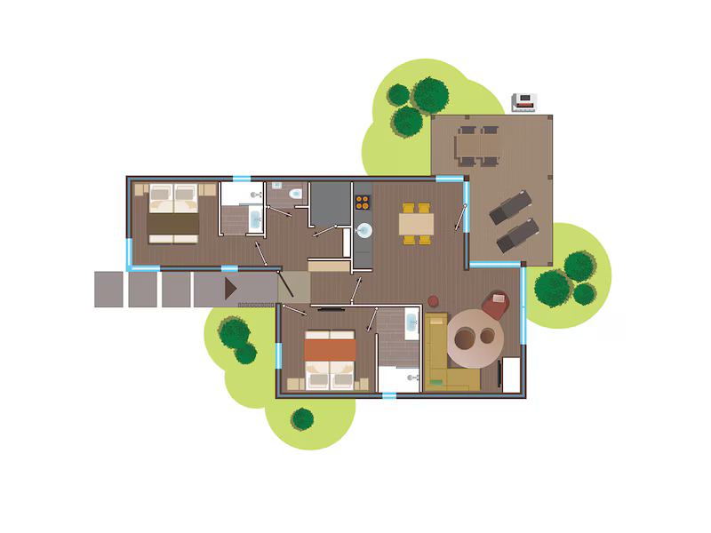 Plattegrond van TH2031