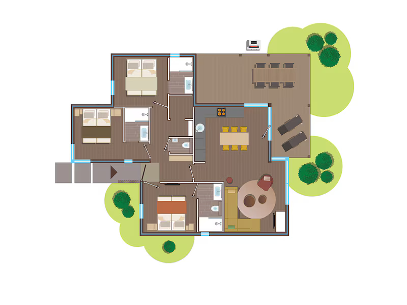 Plattegrond van TH2032