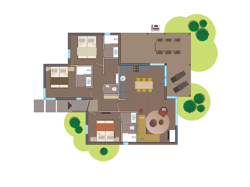 Plattegrond van TH2036