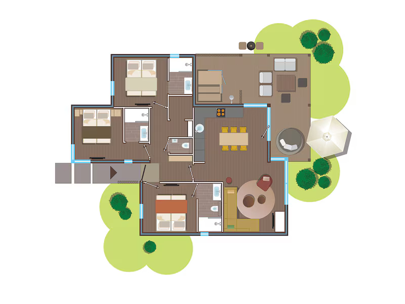 Plattegrond van TH2042