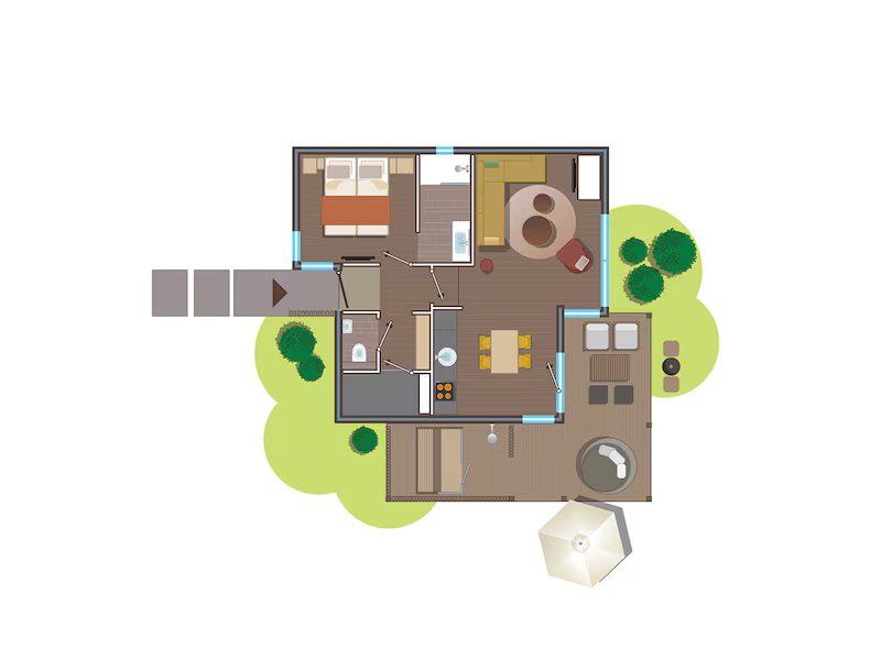 Plattegrond van TH2045